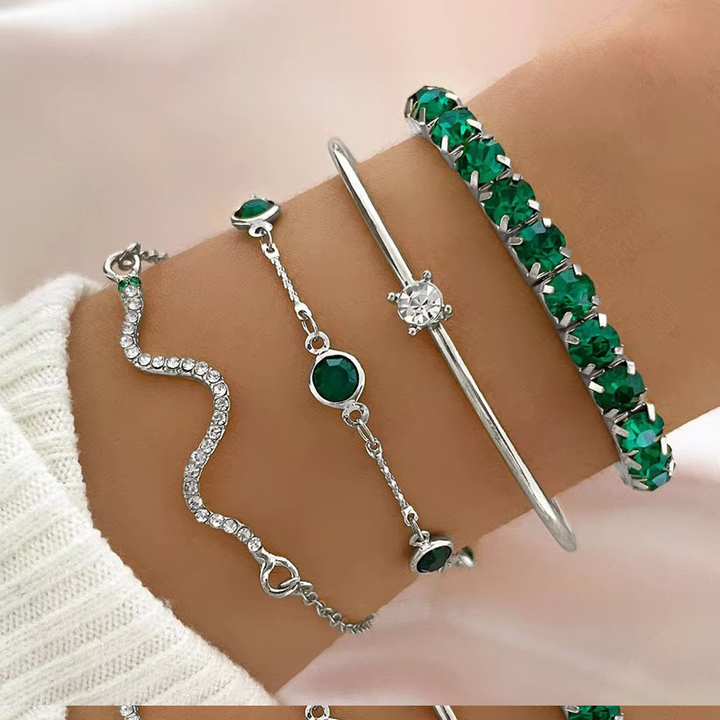 Celeste™ - Elegant 4-Piece Bracelet Set