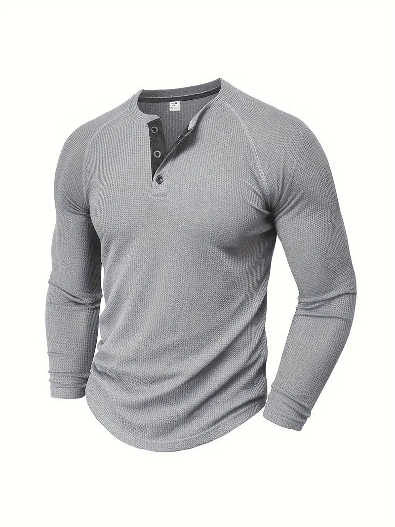 Chad™ - Men's Henley Shirt