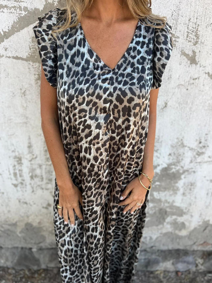 Zayla™ - Chic Leopard Jumpsuit