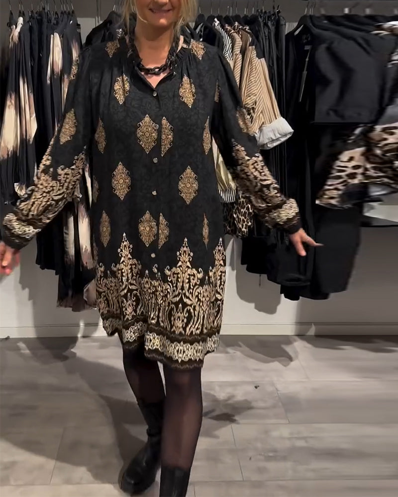 Ilse | Vintage-Inspired Dress with Button Placket