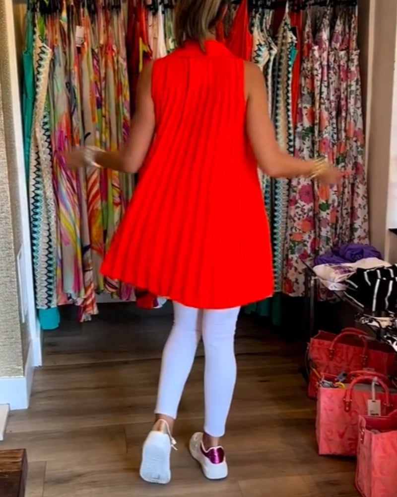 Alana™ - Timeless Ruffled Sleeveless Top