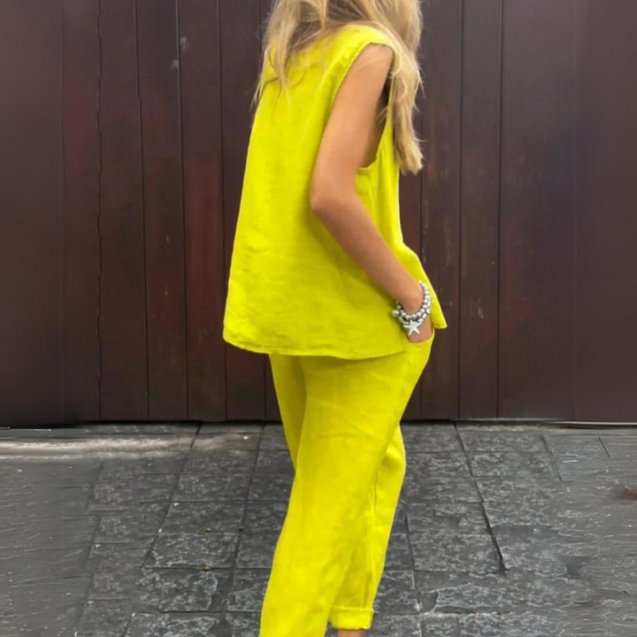 Janice™ – Stylish Cotton Summer Set