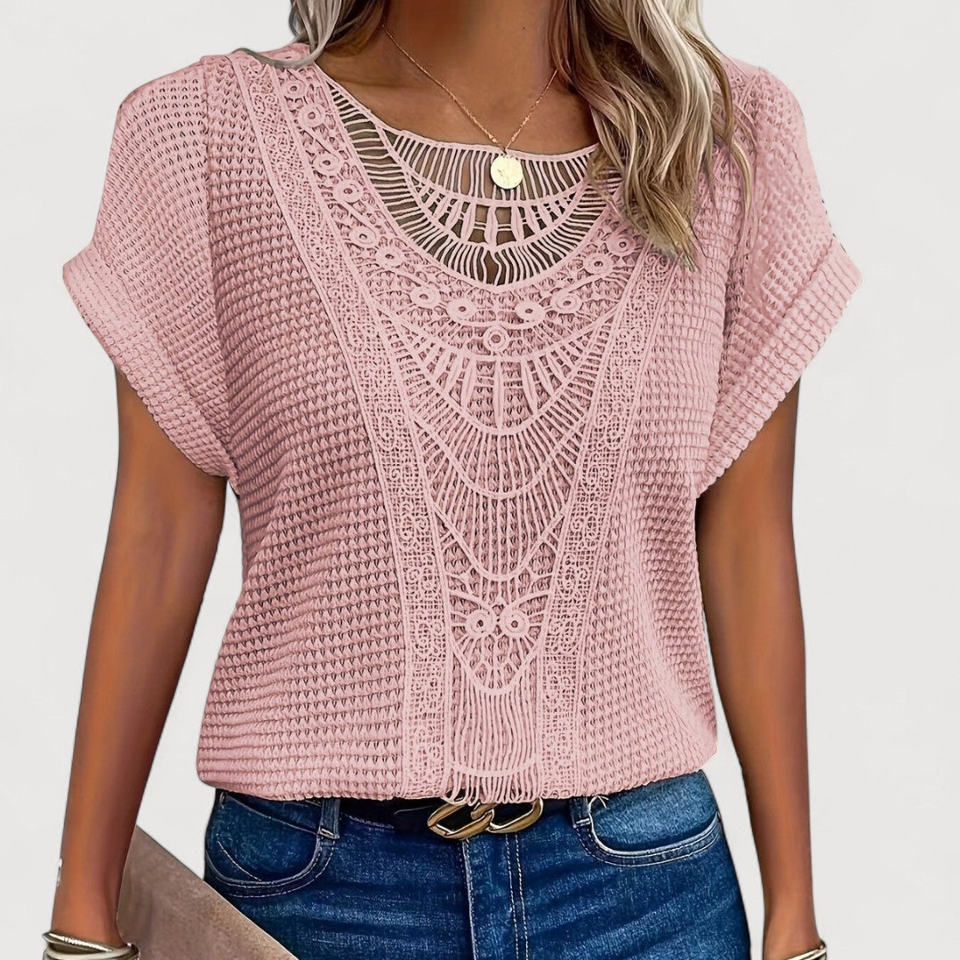 Elena™ - Elegant Summer T-Shirt