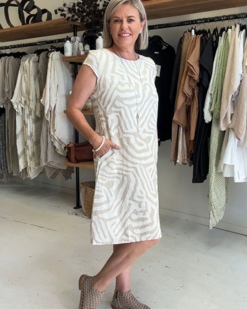 Nelia™ – Stylish Printed Summer Dress