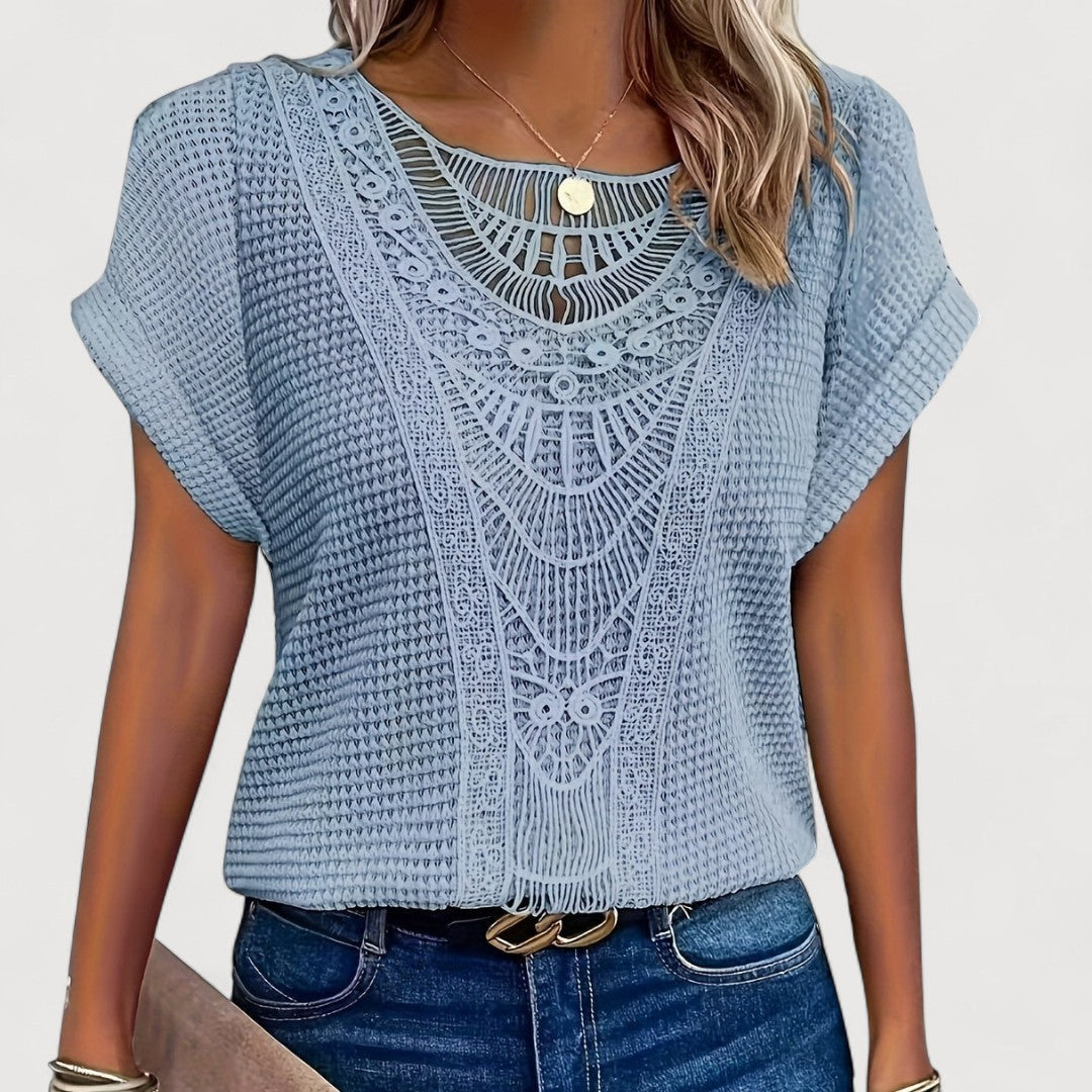 Elena™ - Elegant Summer T-Shirt