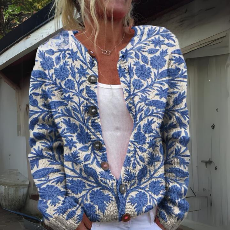 Leilani™ - Warm Floral Cardigan
