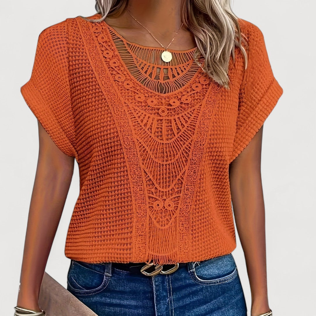 Elena™ - Elegant Summer T-Shirt