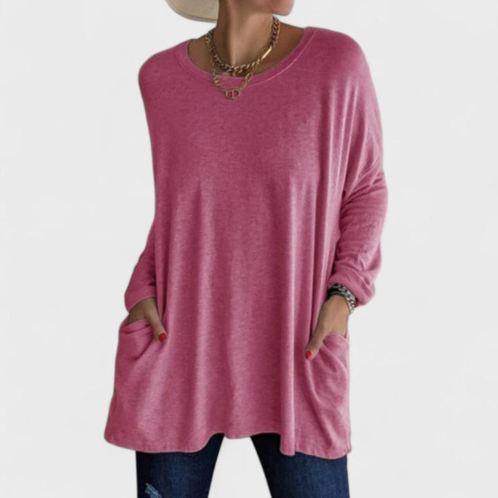 Moira – Relaxed Long Sleeve Top