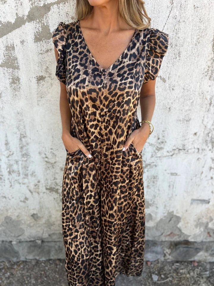 Zayla™ - Chic Leopard Jumpsuit