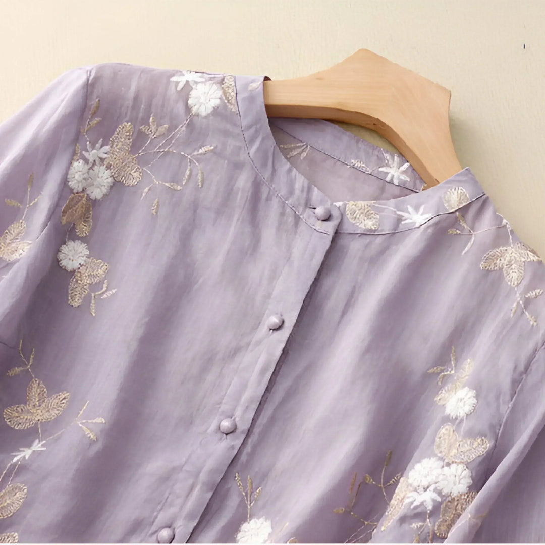 Madeline™ - Lightweight Cotton Blouse