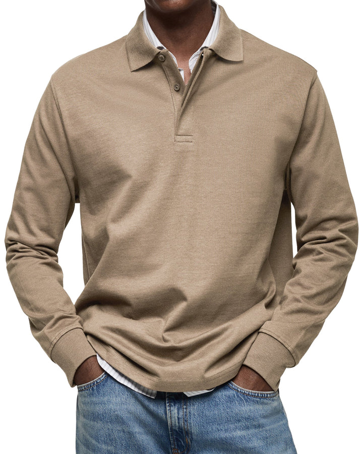 Alex™ - Long Sleeve Casual Polo