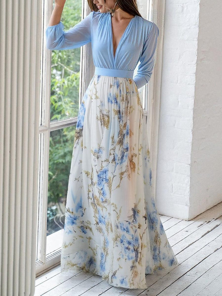 Fiorella | Elegant Maxi Dress with Floral Print