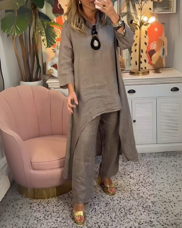 Marila™ - Cotton Two Piece Set