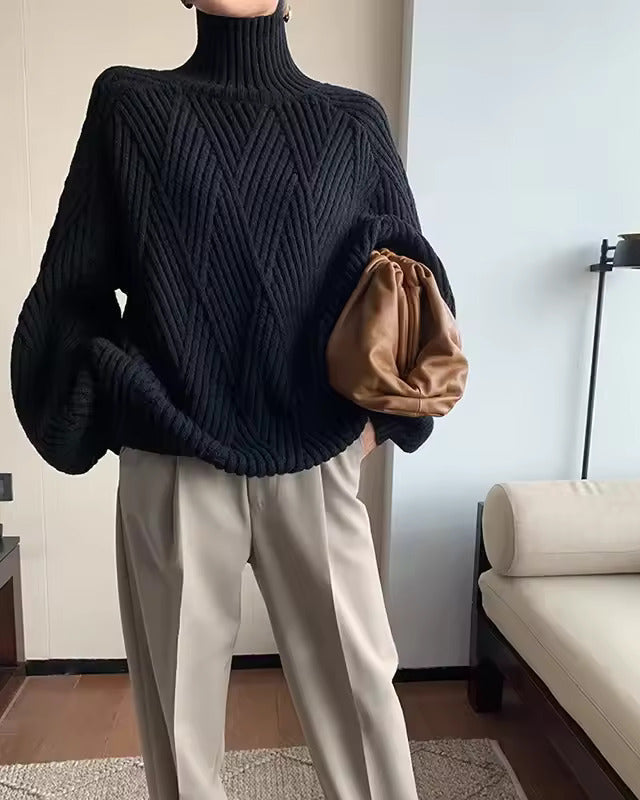 Audrey - Knitted Turtleneck