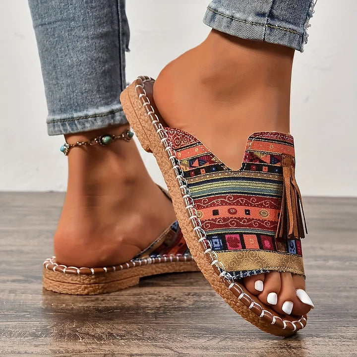 Leena - Comfortable Flat Orthopedic Sandals