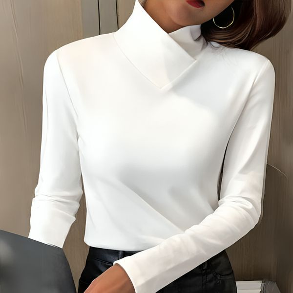 Beverley™ - Elegant Turtleneck Top