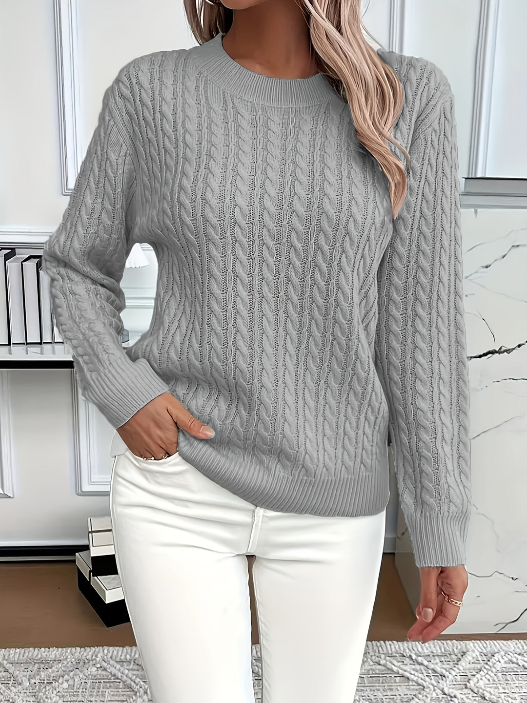 Nadia™ - Casual Knit Sweater