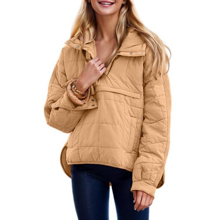 Fely™ - Oversized Hooded Pullover Jacket