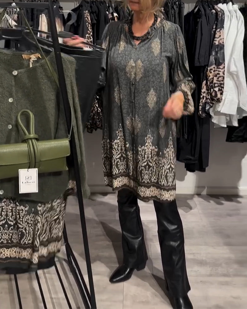 Ilse | Vintage-Inspired Dress with Button Placket