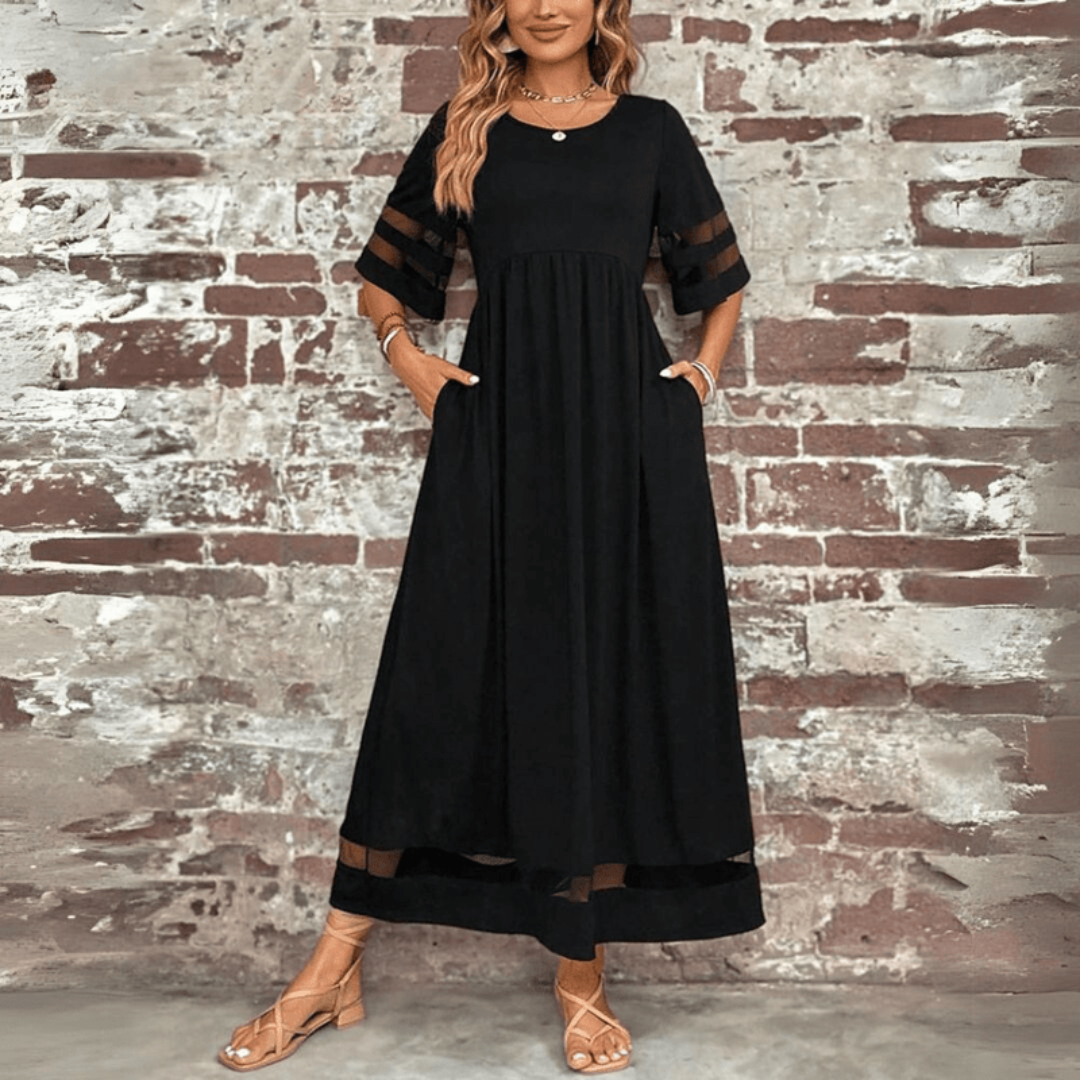 Zora | Classic Elegant Maxi Dress