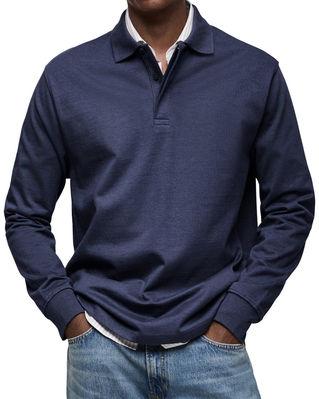 Alex™ - Long Sleeve Casual Polo