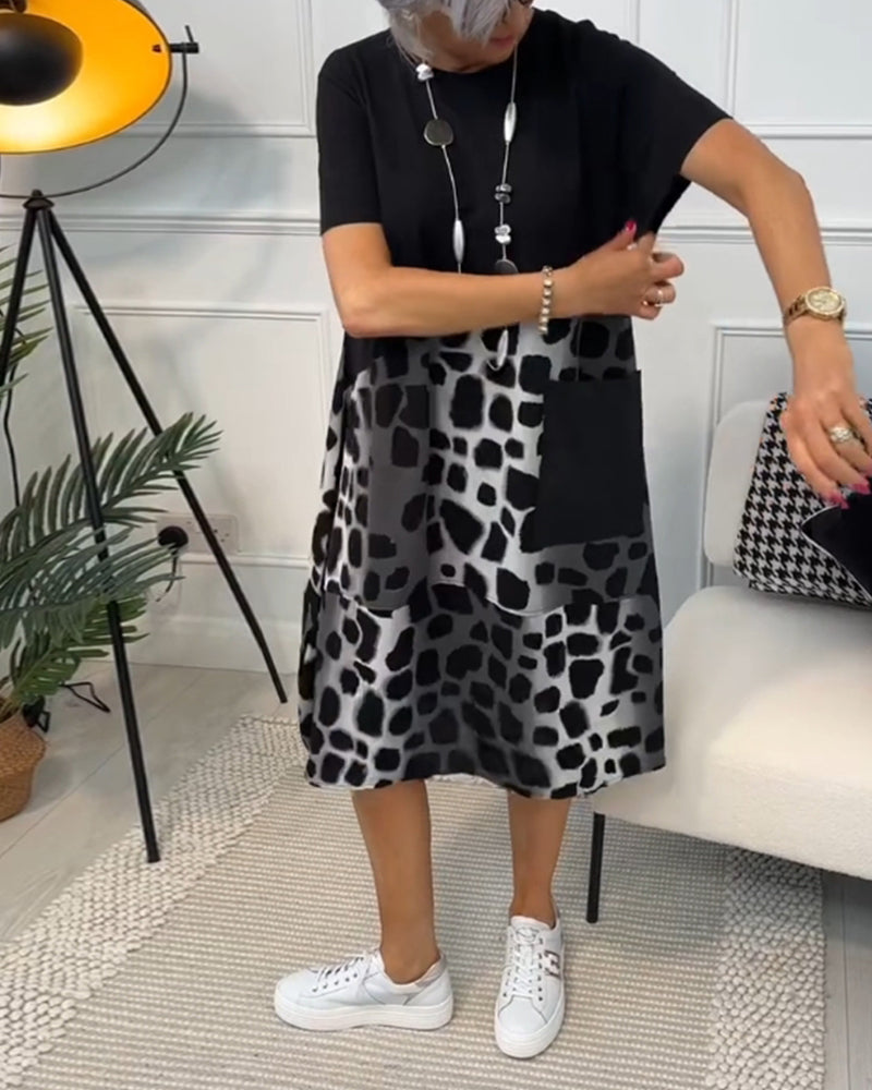 Lina | Airy Summer Dress with Round Neckline