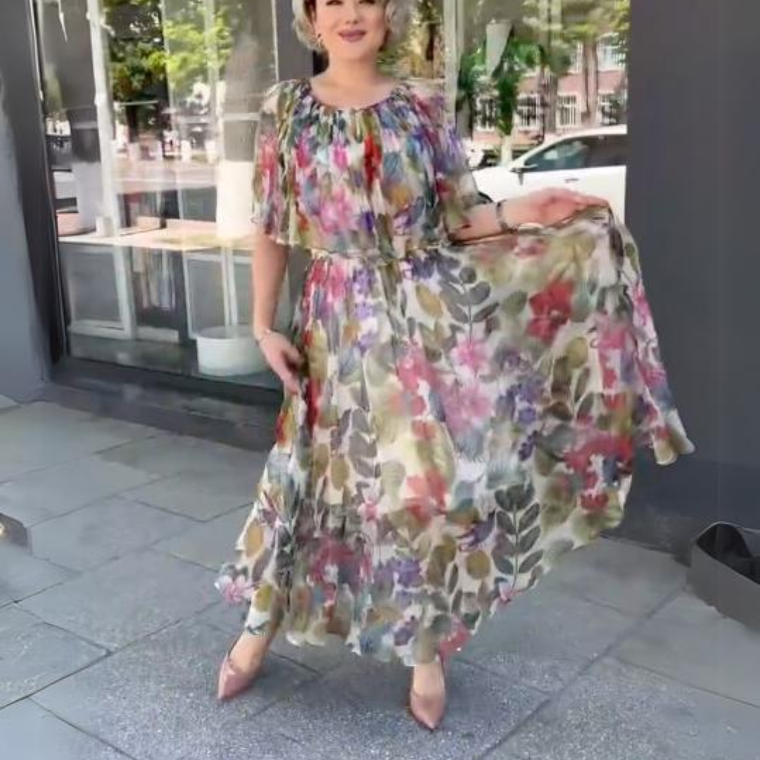 Donna™ | Women's Floral Maxi Dress