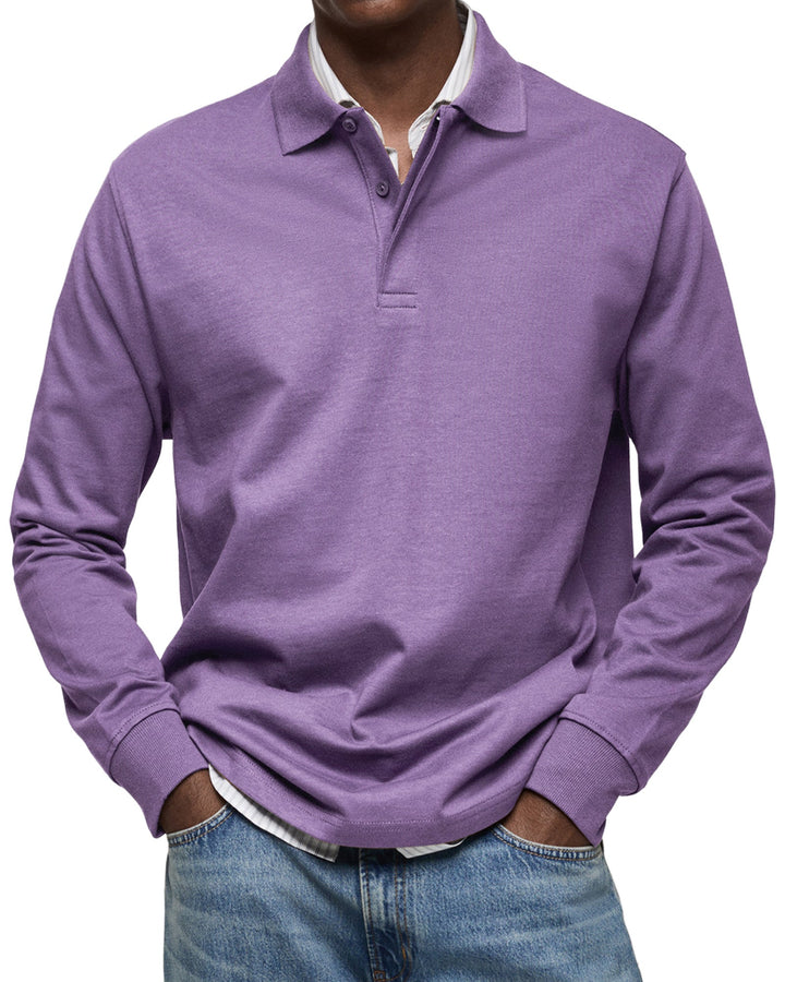 Alex™ - Long Sleeve Casual Polo