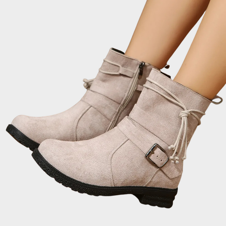 Delaney | Low Heel Ankle Boots