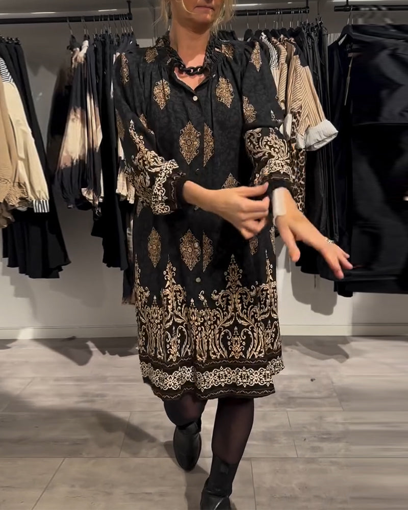 Ilse | Vintage-Inspired Dress with Button Placket