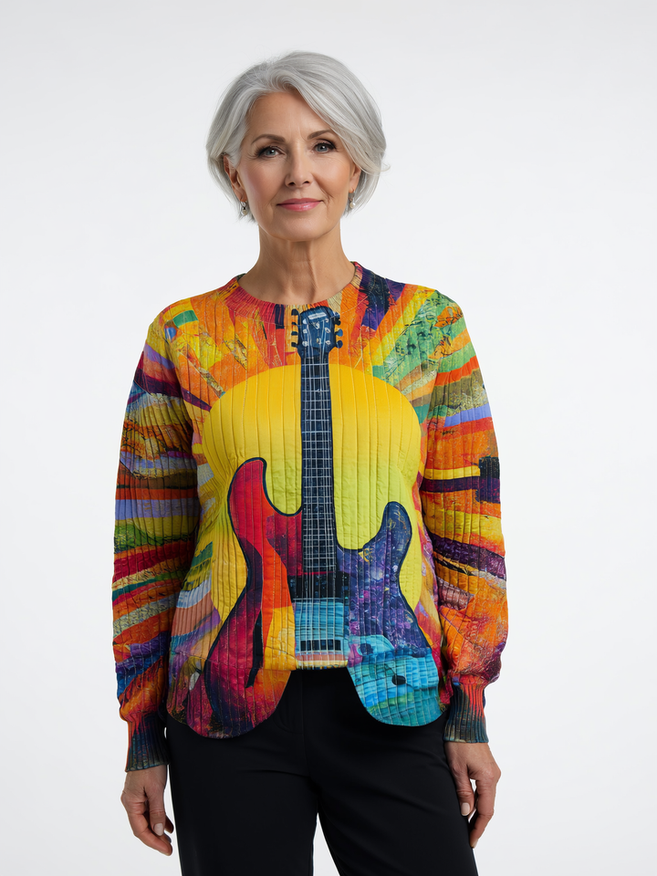 Tatum - Colorful Boho Style Sweatshirt