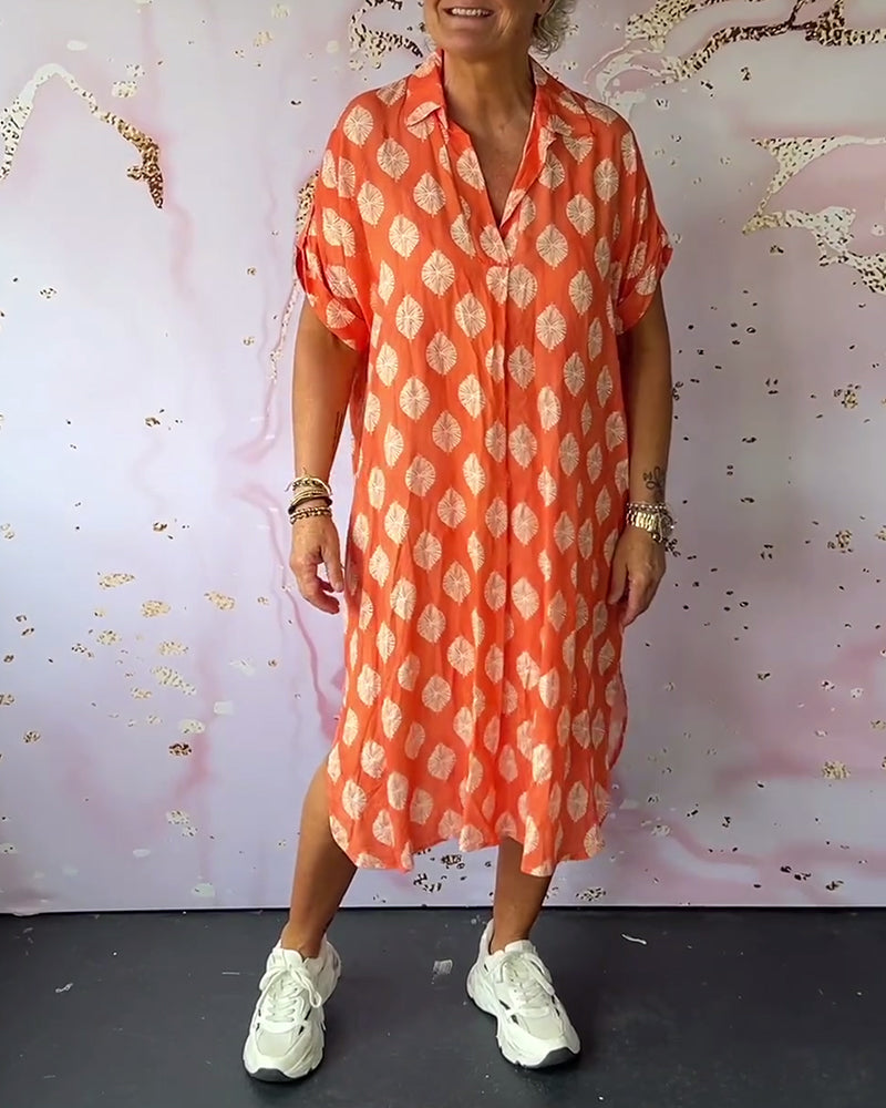 Liora™ - Women’s Lapel Spring Dress