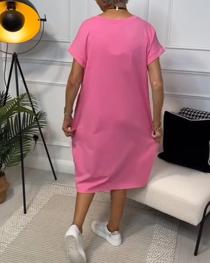 Zuzanna | Airy Summer Dress with Round Neckline