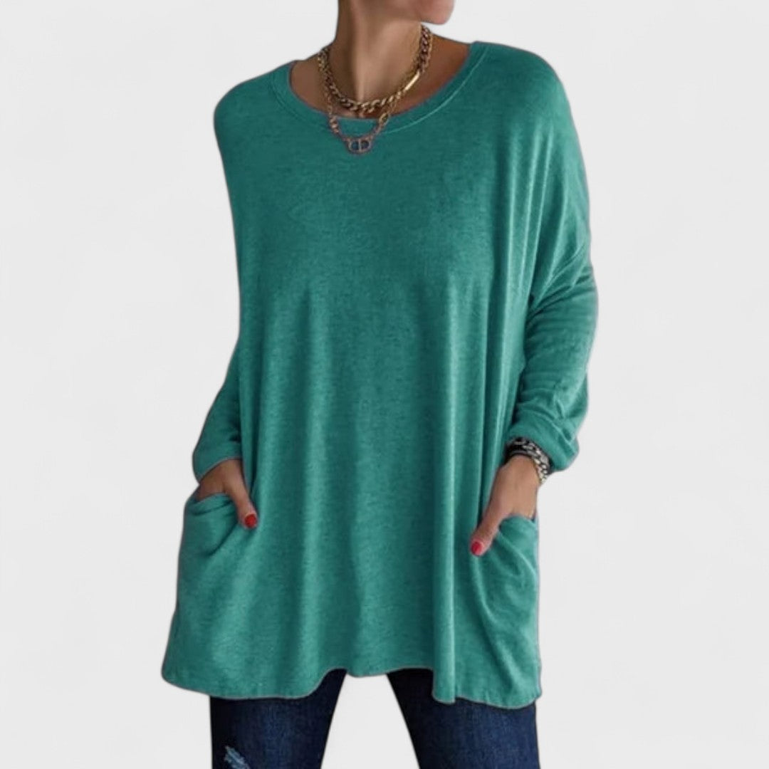 Moira – Relaxed Long Sleeve Top