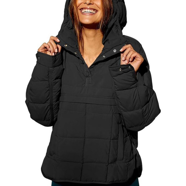 Fely™ - Oversized Hooded Pullover Jacket