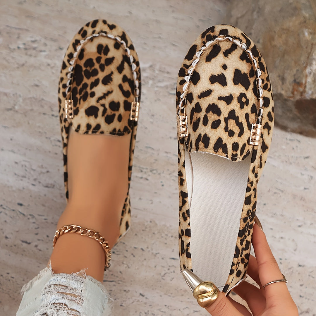 Jennifer | Leopard Print Loafers