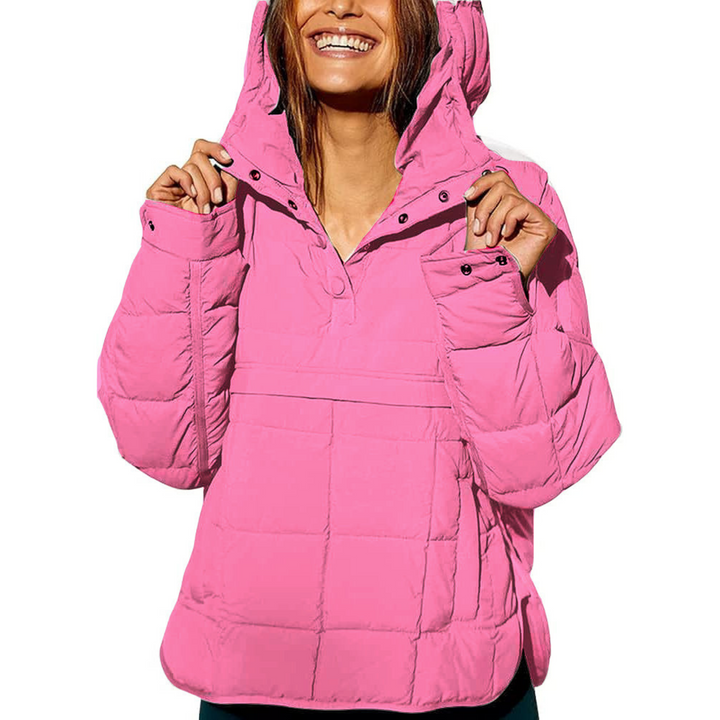Fely™ - Oversized Hooded Pullover Jacket