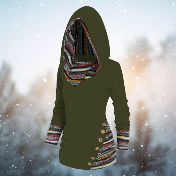 Franzi™ - Tribal Patterned Hoodie