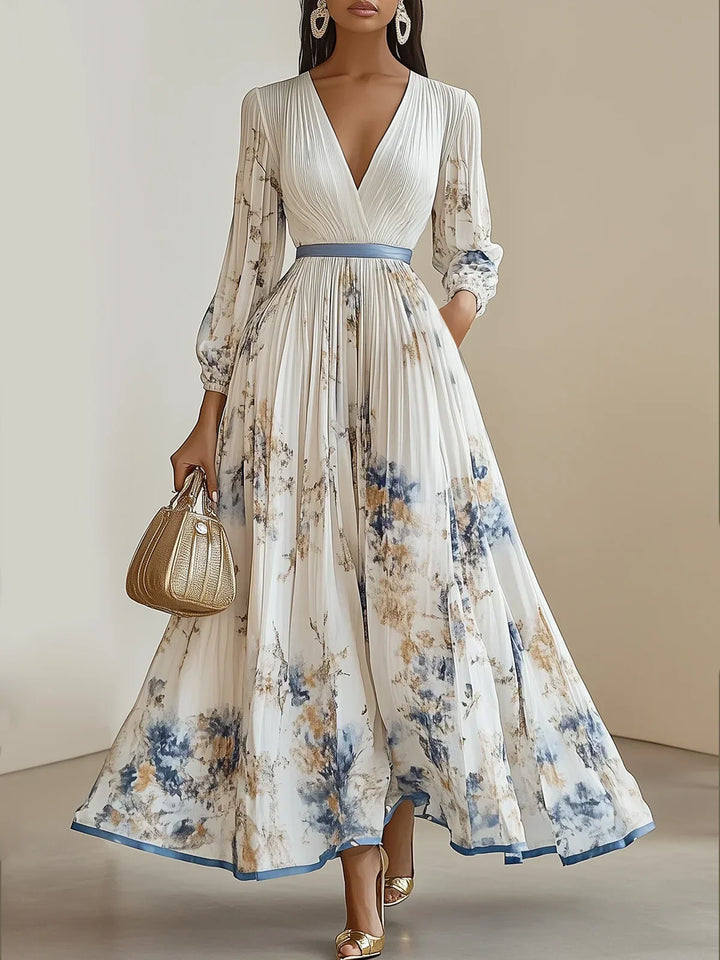 Vicki™ - Timeless Floral Elegant Dress