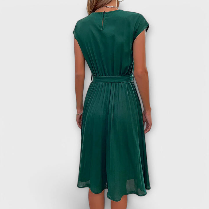Claire | Casual Pleated Dress