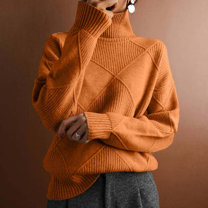 Charlotte – Chic High-Neck Sweater