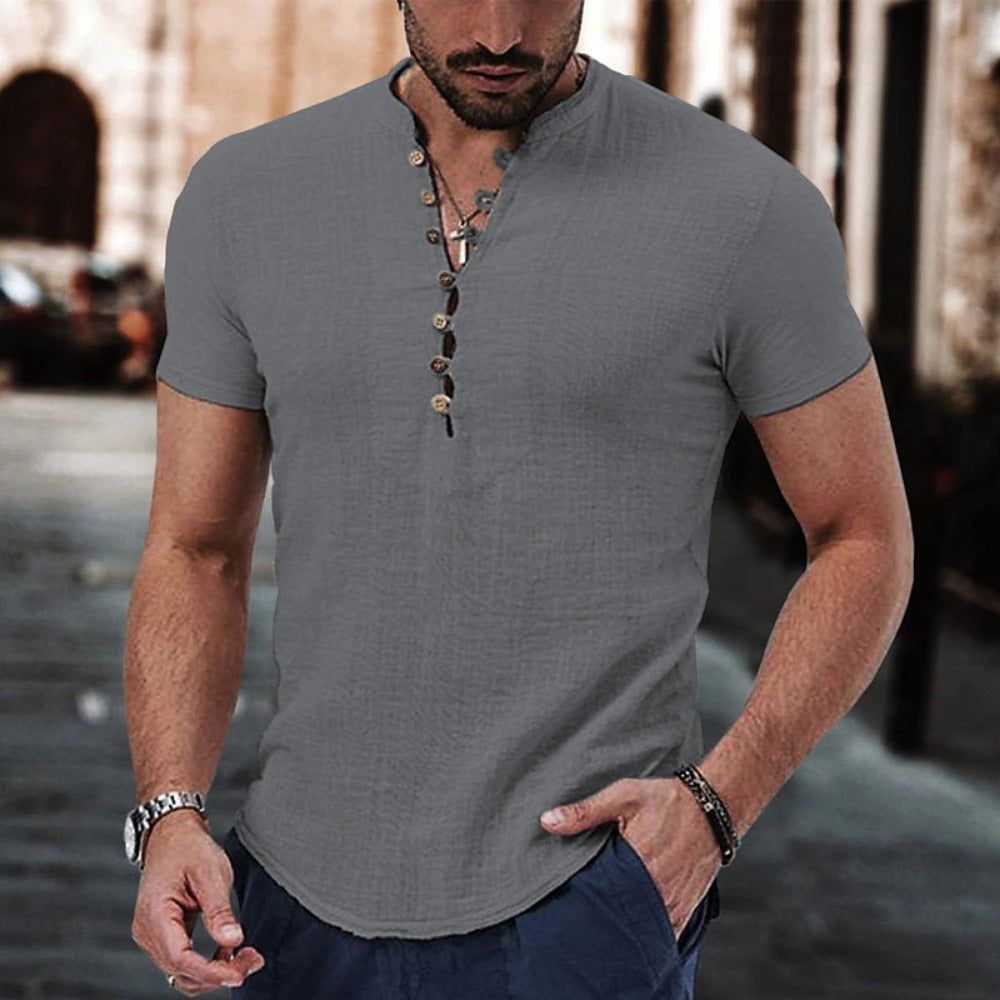 Axel™ - Elegant Short Sleeve Shirt