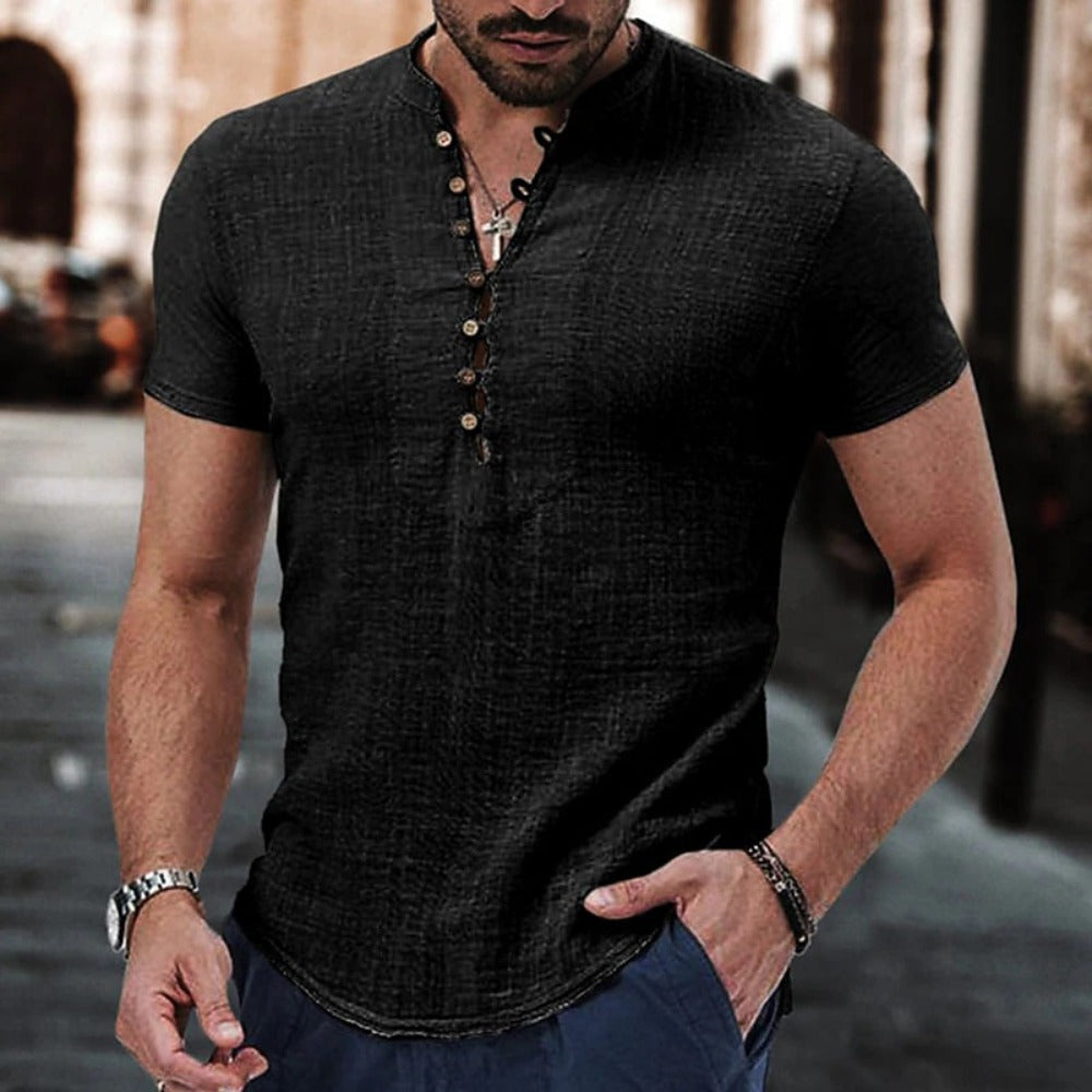 Axel™ - Elegant Short Sleeve Shirt