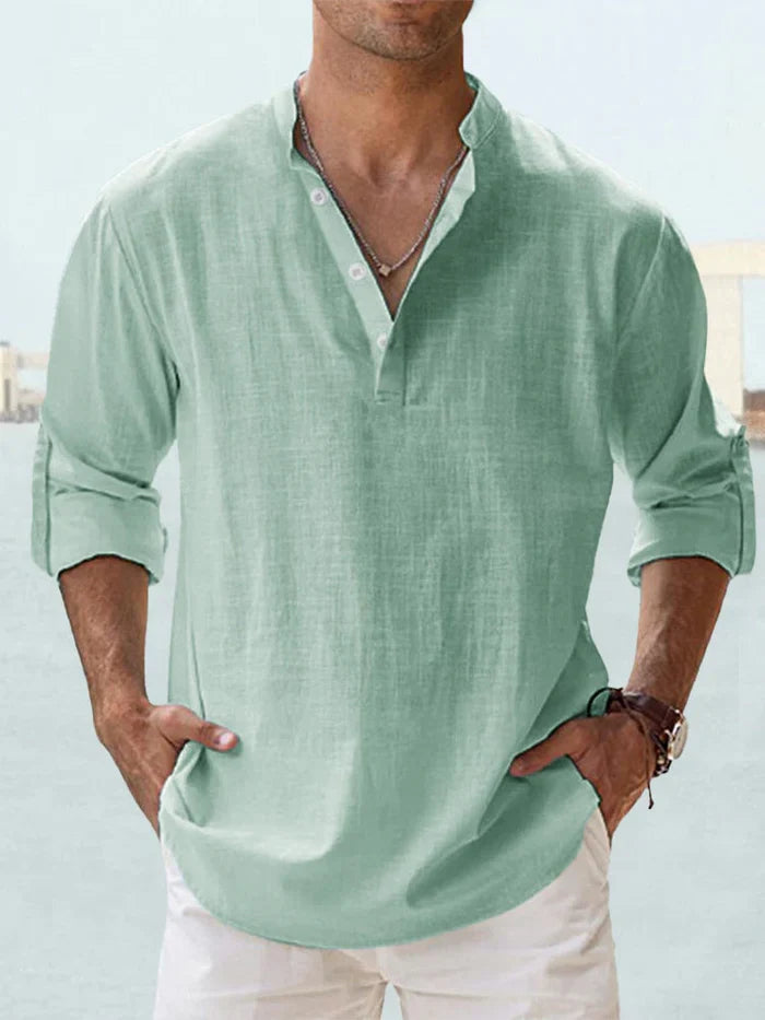 Reid™ - Breathable Linen Shirt