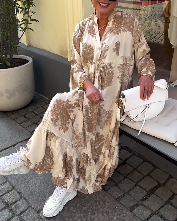 Diana™ - Comfy Patchwork Maxi Dress