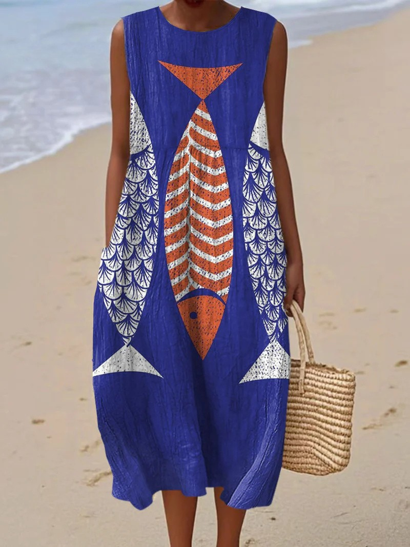 Artistic Beach Dress