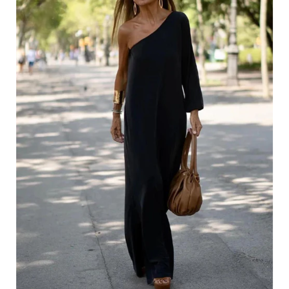 Aiden™ | Elegant One-Shoulder Dress