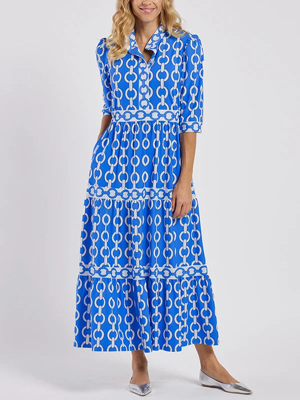 Juliette™ - Chain Link Midi Dress