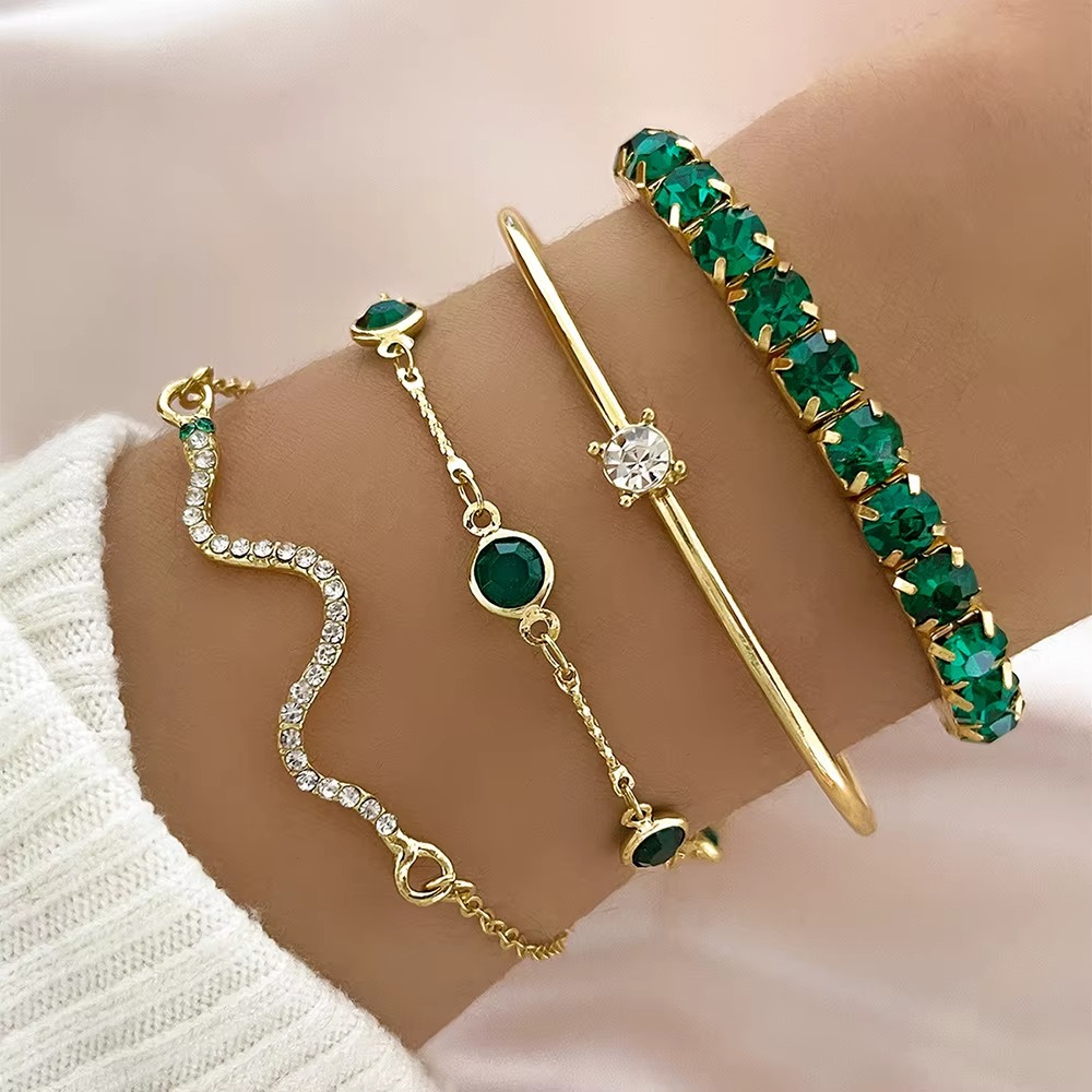 Celeste™ - Elegant 4-Piece Bracelet Set
