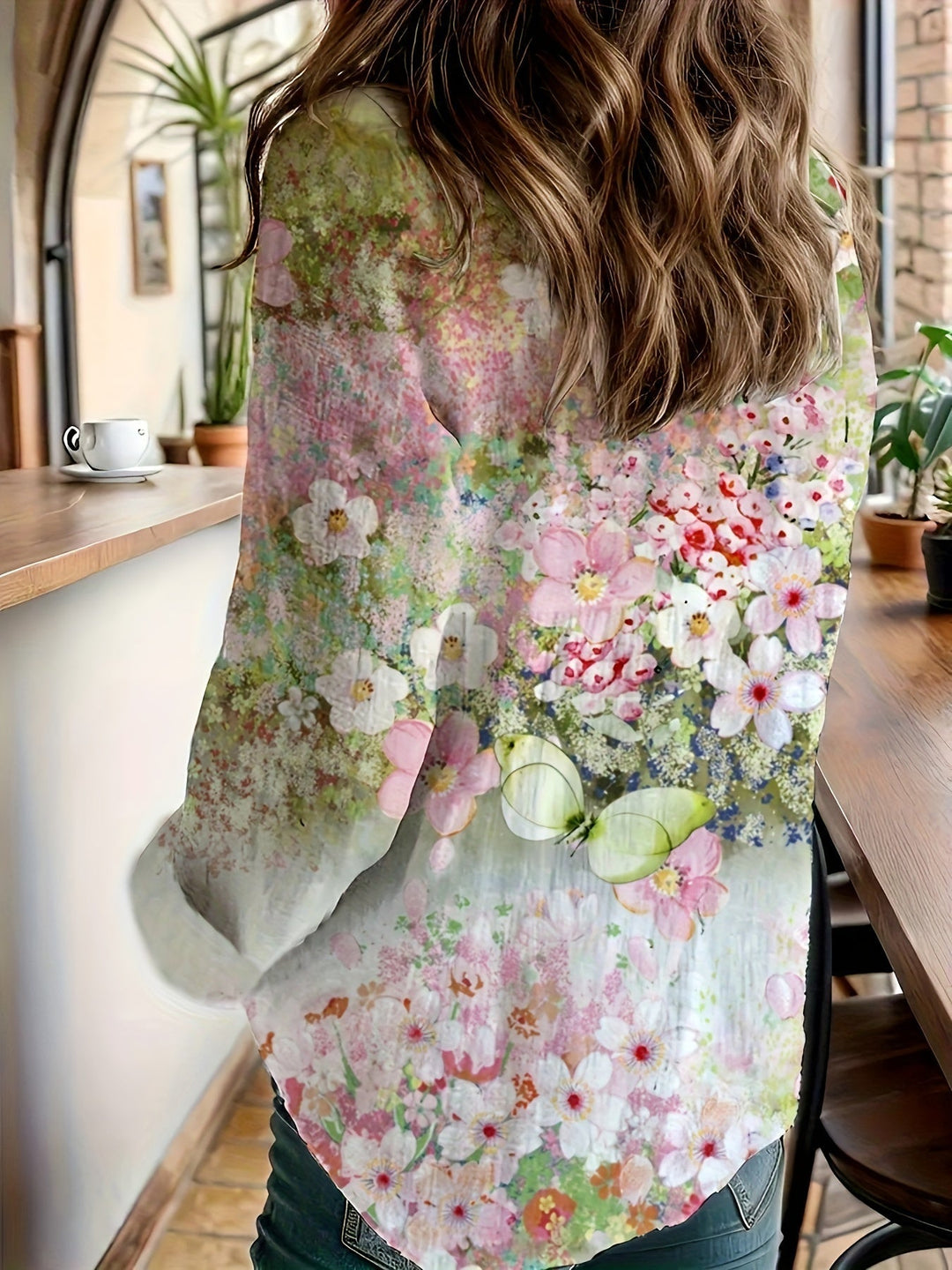 Mireya - Whimsical Bloom Shirt
